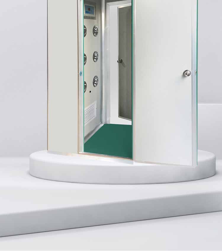 凈化板單人單吹風(fēng)淋室2